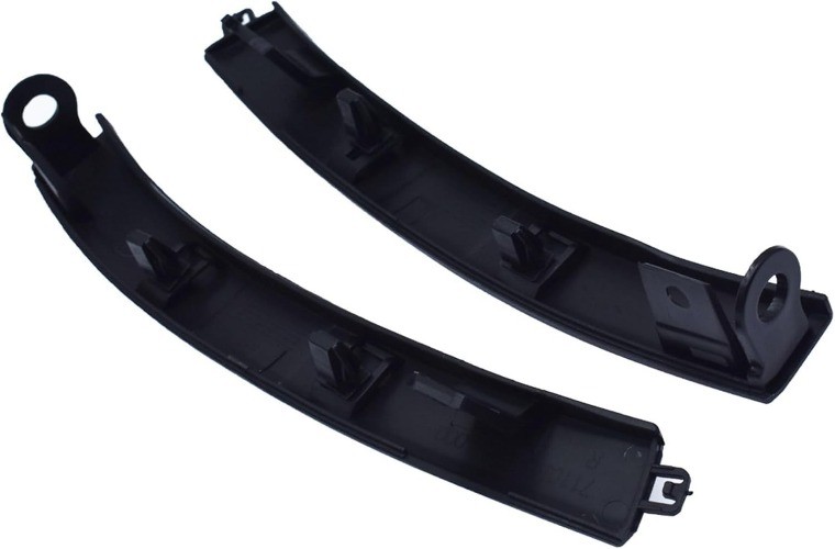 2 Pieces Left & Right Side Black Bumper Filler Front Replacement for 2007 2008 2