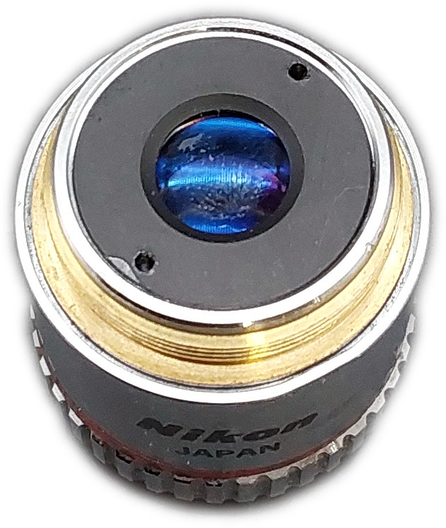Nikon E Plan 4x 0.1 NA Microscope Objective Lens