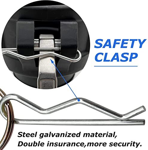 2PCS Camlock Fittings Poly NPT B-300 3" Type B Standard Couplings Cam lock Fi...