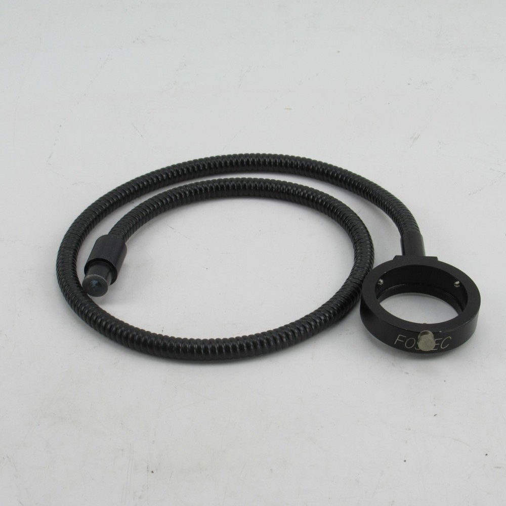 FOSTEC MICROSCOPE FIBER OPTIC LIGHT RING - 52MM MOUNTING DIAMETER