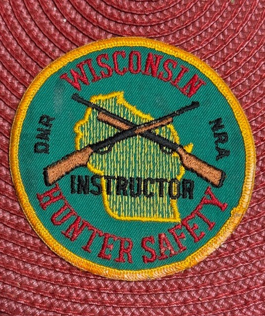 Wisconsin Hunter Safety Education Instructor Patch DNR NRA