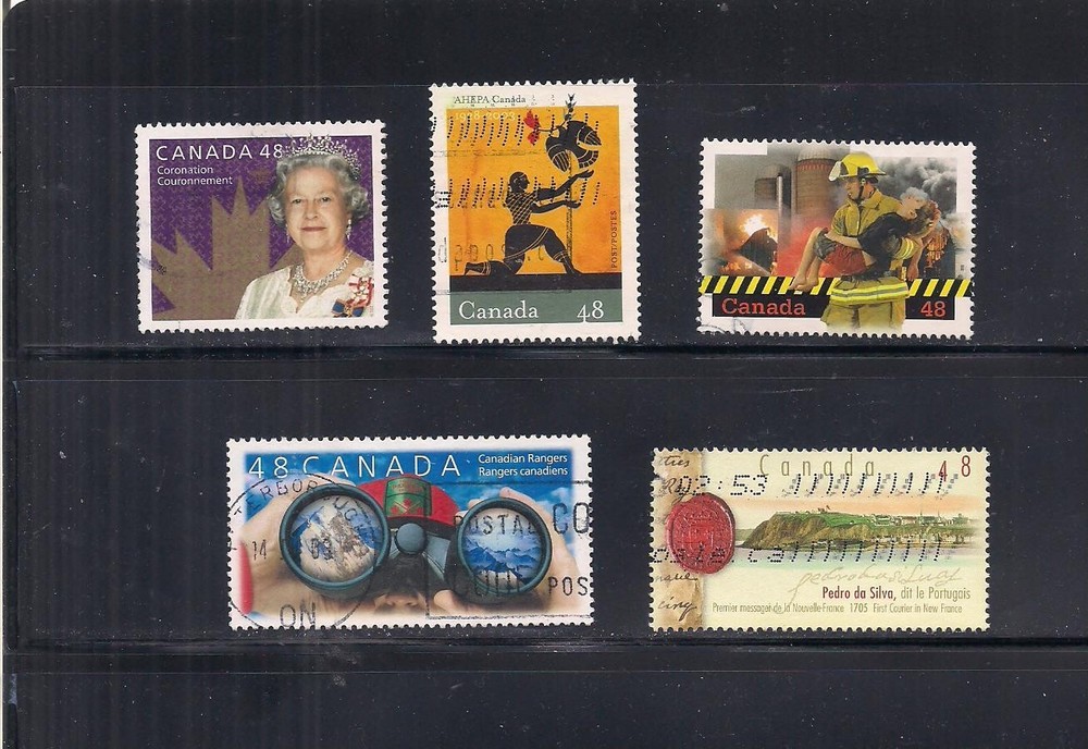 Canada #1984-1988  used  Vf
