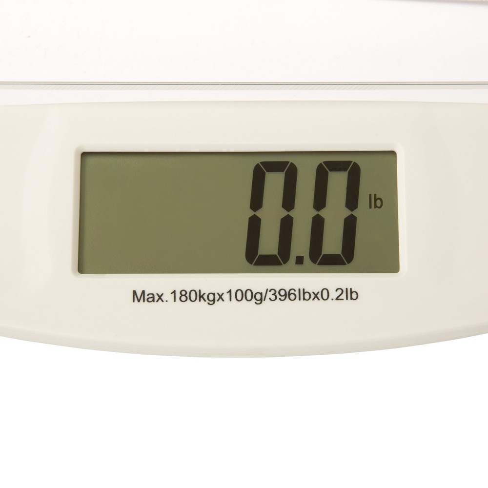 Digital Glass Bathroom Scale W/ LCD Display