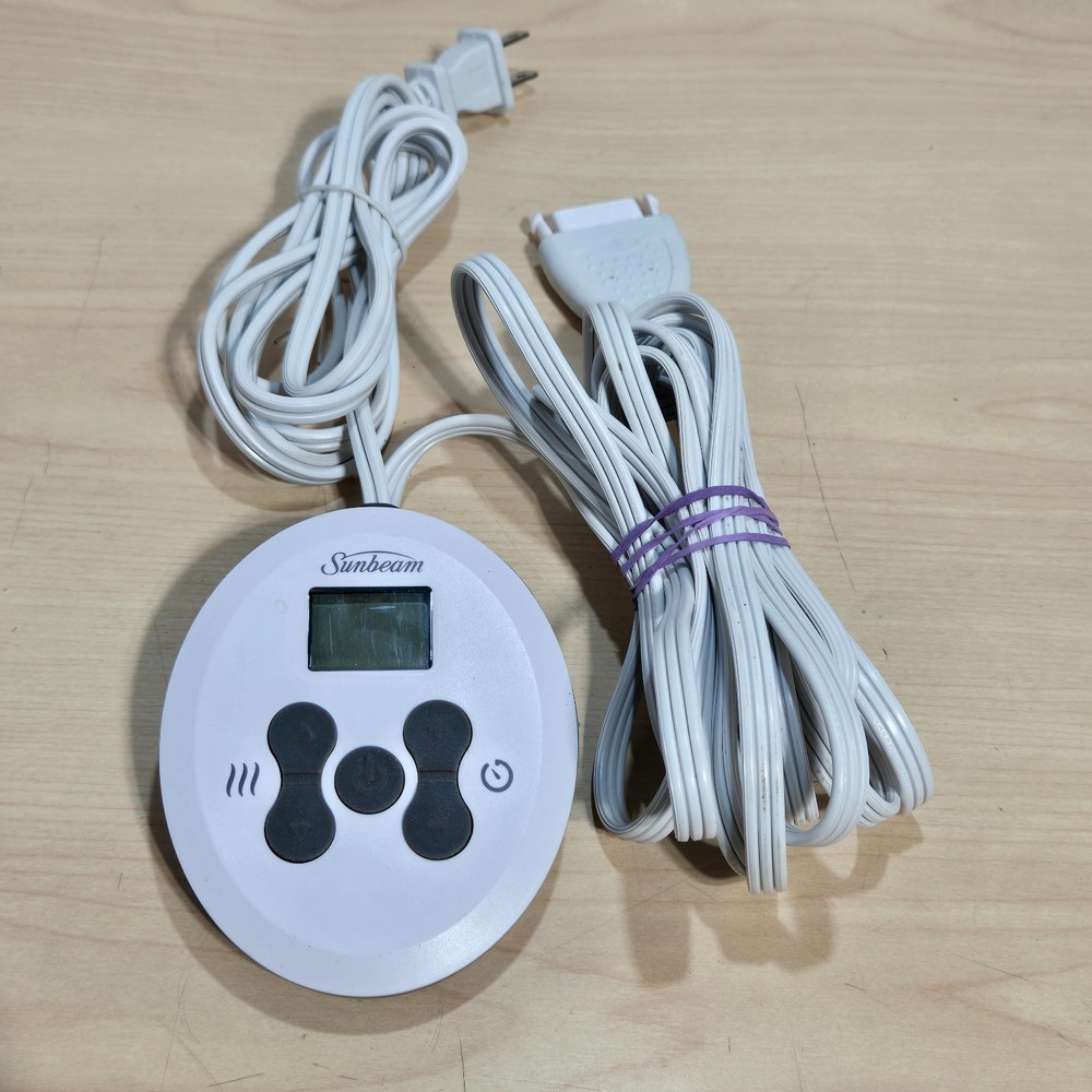 Sunbeam MPY21 Digital Controller Replacement Power Cord for Heated Blanket Works