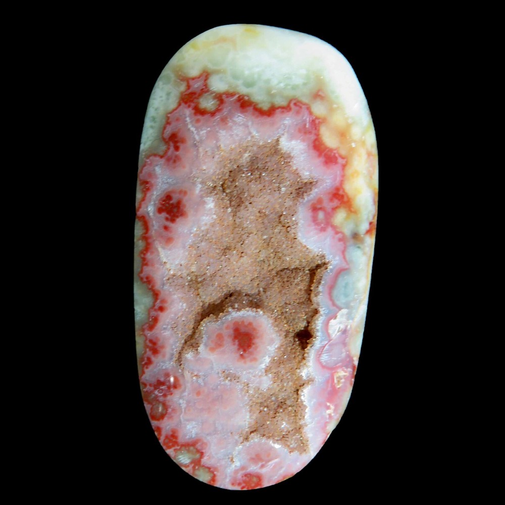 Freeform Druzy Stalactite Agate Cabochon   U828