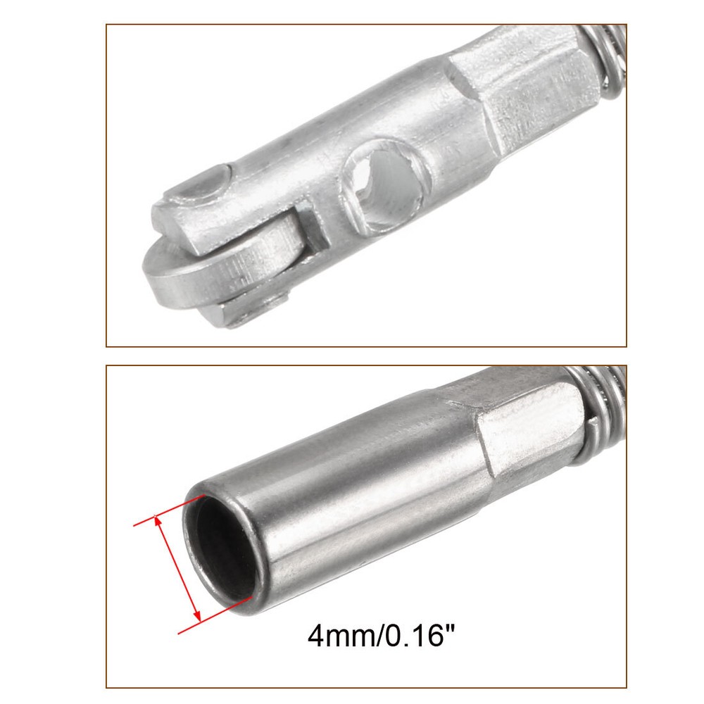 108mm Fish Tape Leader Wire Cable Puller with Roller for 4mm Wire Puller