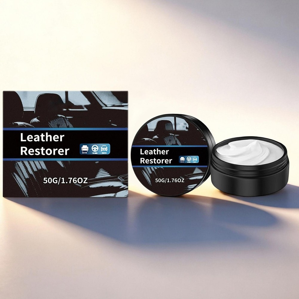 Leather Conditioner Cream 50g Car Interior Conditioning Paste Leather