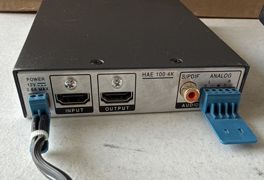 Extron HAE 10 4K Amplifier w/Power cord