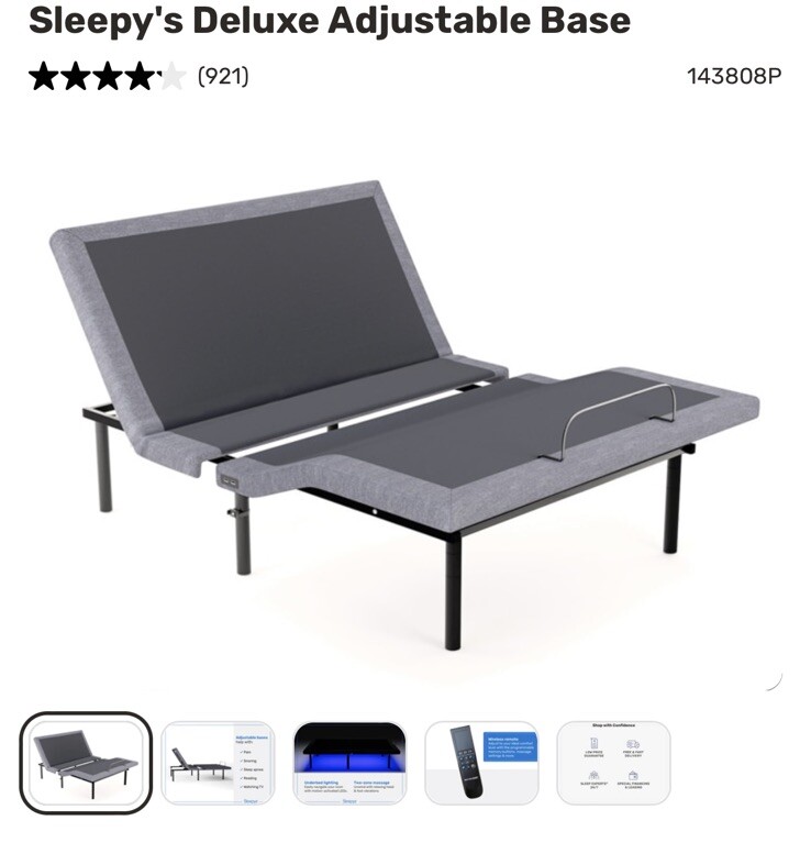 Sleppy’s Deluxe Adjustable Base