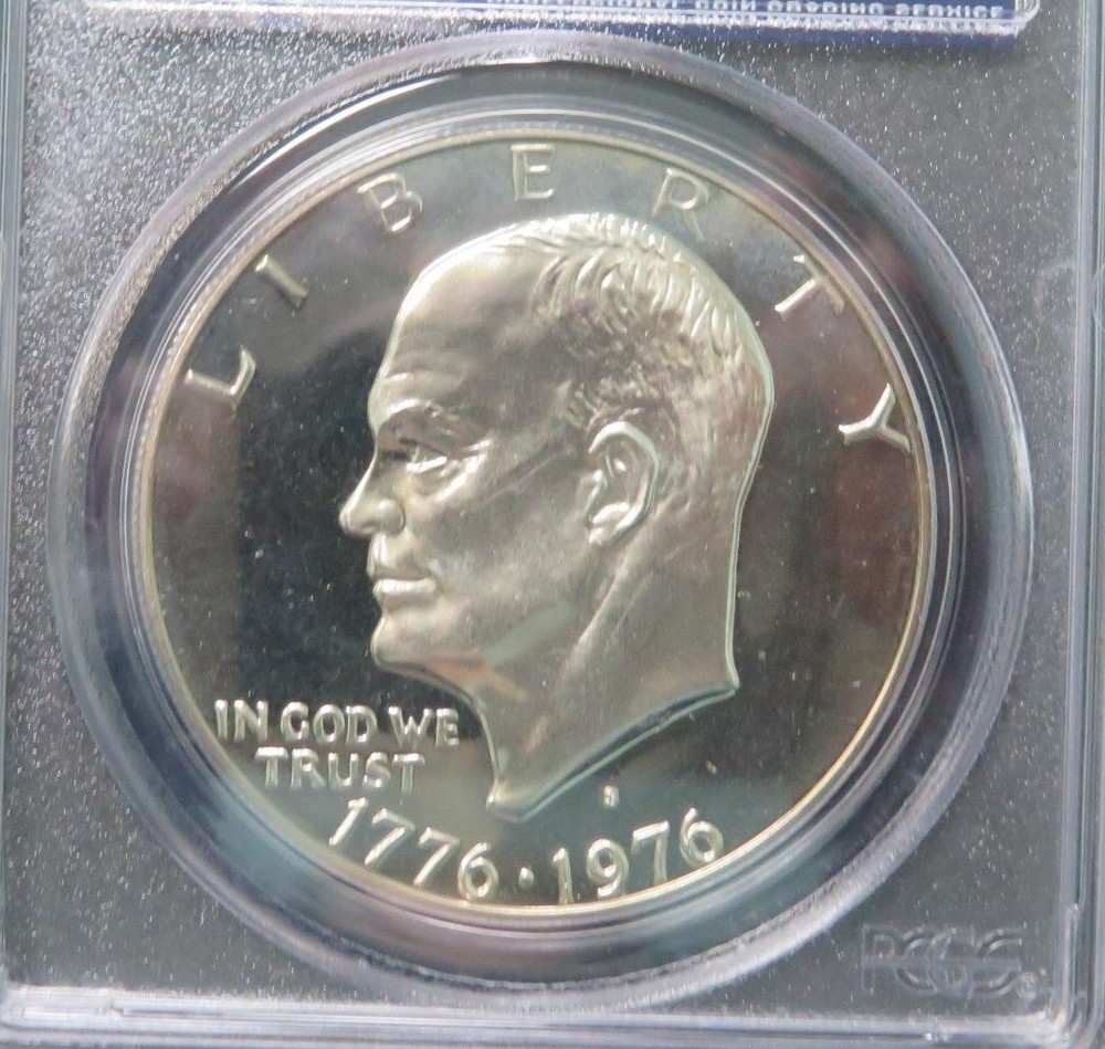 1976-S Eisenhower Dollar PCGS Graded PR69DCAM *CLAD* Type 1