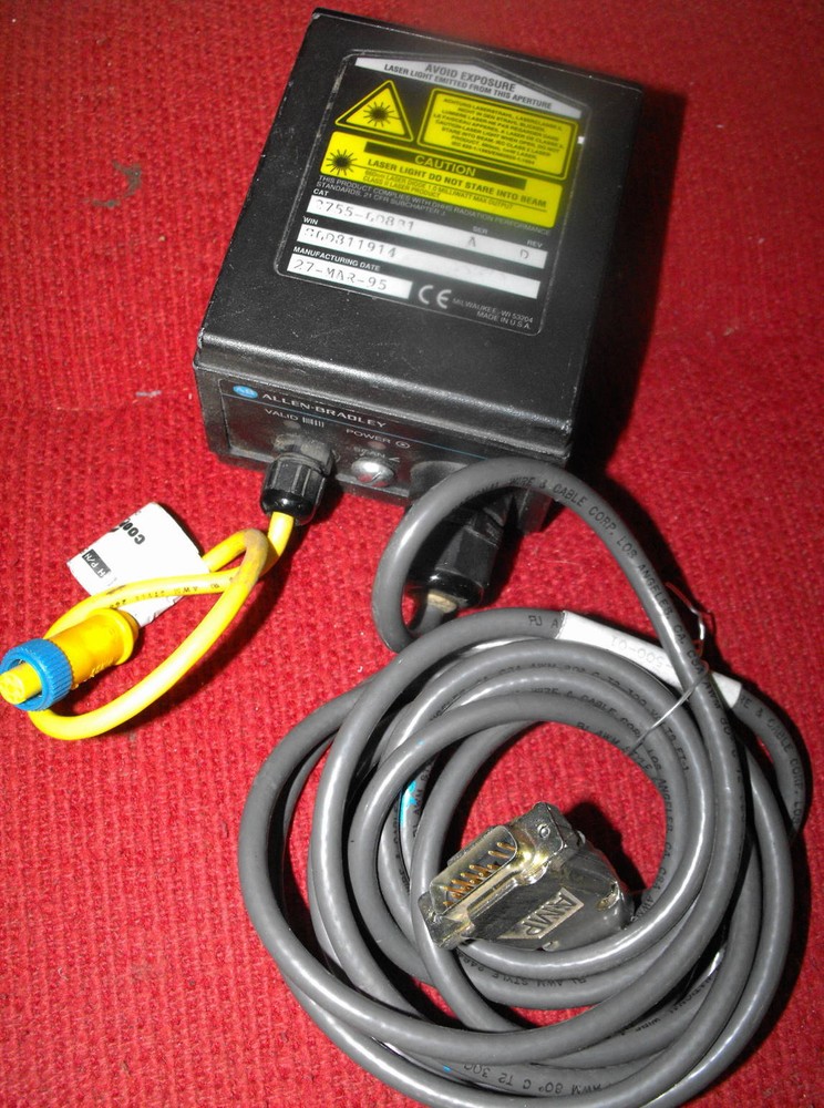 Allen-Bradley- Laser Bar Code Scanner - Catalog #2775-LD8B1