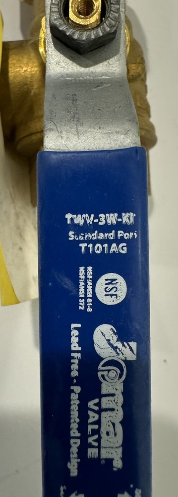 Jomar TWV-3W-KIT Tankless Watee Heater Valve NEW! FREE SHIPPING!