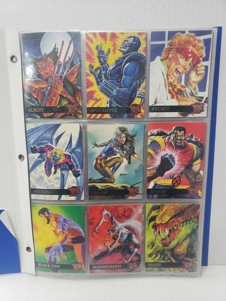 1995 FLEER ULTRA X-MEN COMPLETE SET - Base w/some Chases