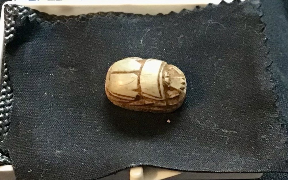Egyptian Steatite Scarab
