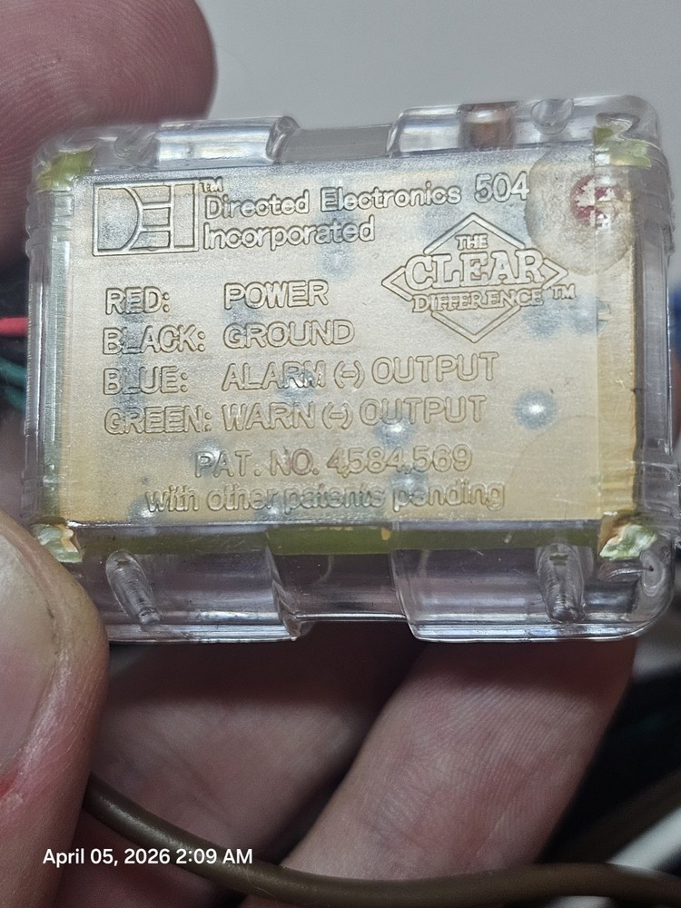 Python 5706P 5706V Alarm System Viper Remote Start Used Good Condition W/ Siren