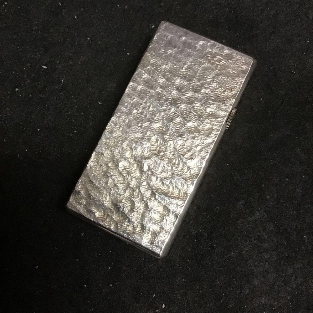 Overhauled Dunhill Rollagas lighter 70 silver with box