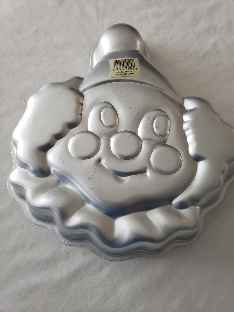 Wilton Cake Pan Circus Clown 2105-9474 Insert 1992