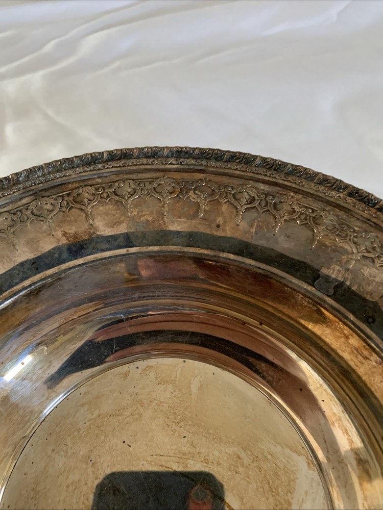 Vintage 10” Reed & Barton Silver Bowl #1202