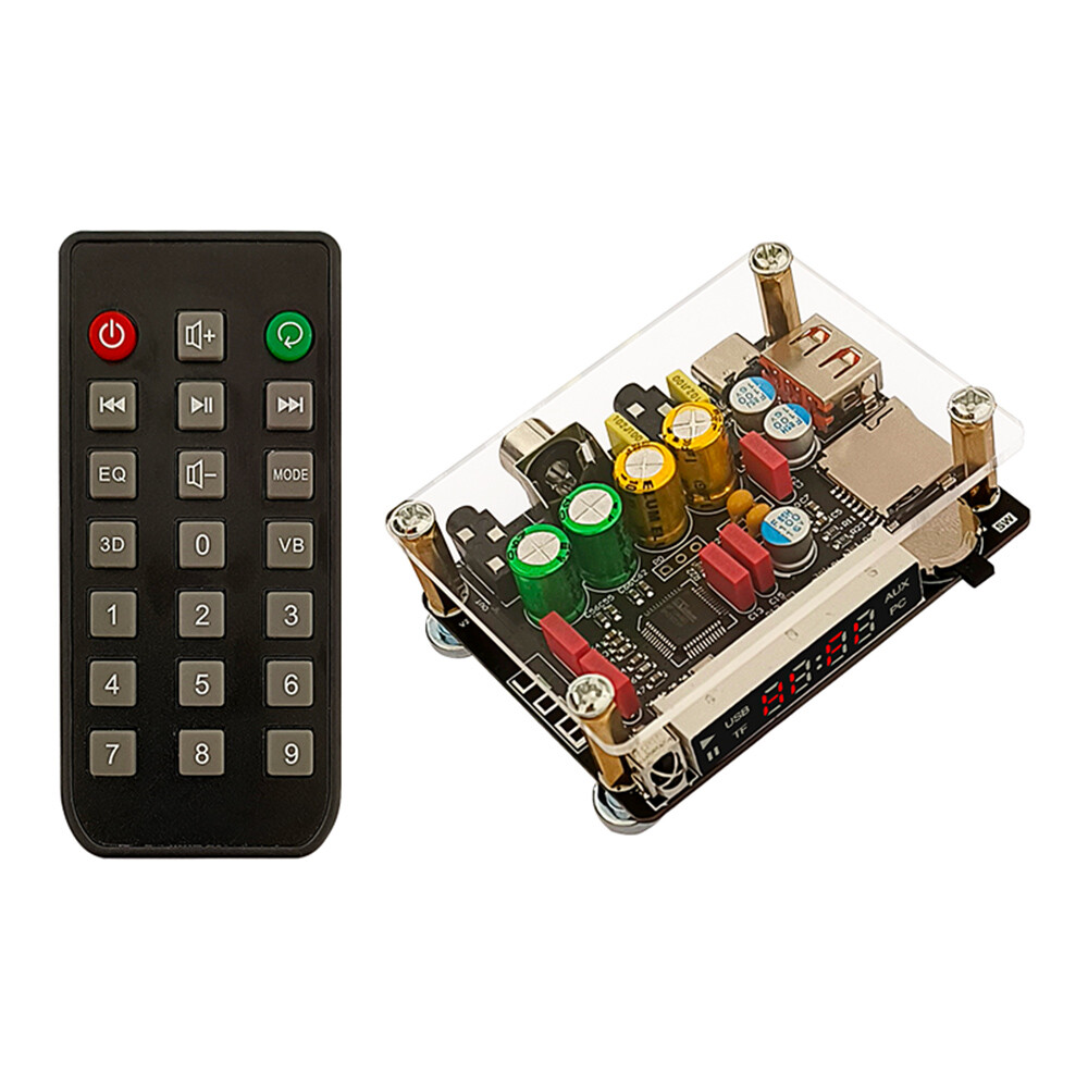 ZK-DAM-K1 DSP Tuning Preamp Bluetooth Decoder Board U Disk Sound Card Decoding