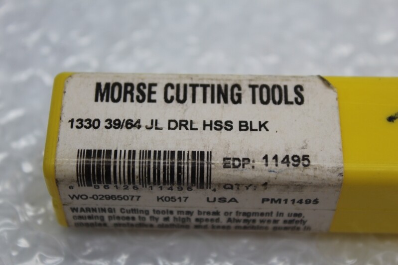 MORSE 1330 39/64 DRILL BIT NSMP