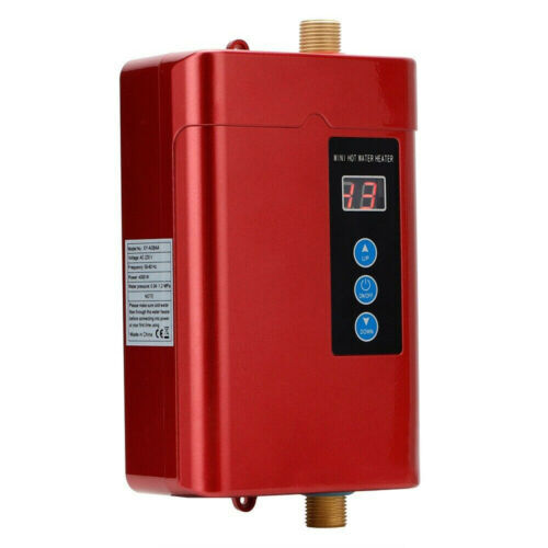 3000W 110V Electric Instant Hot Water Heater Under Sink Tankless Water Heater