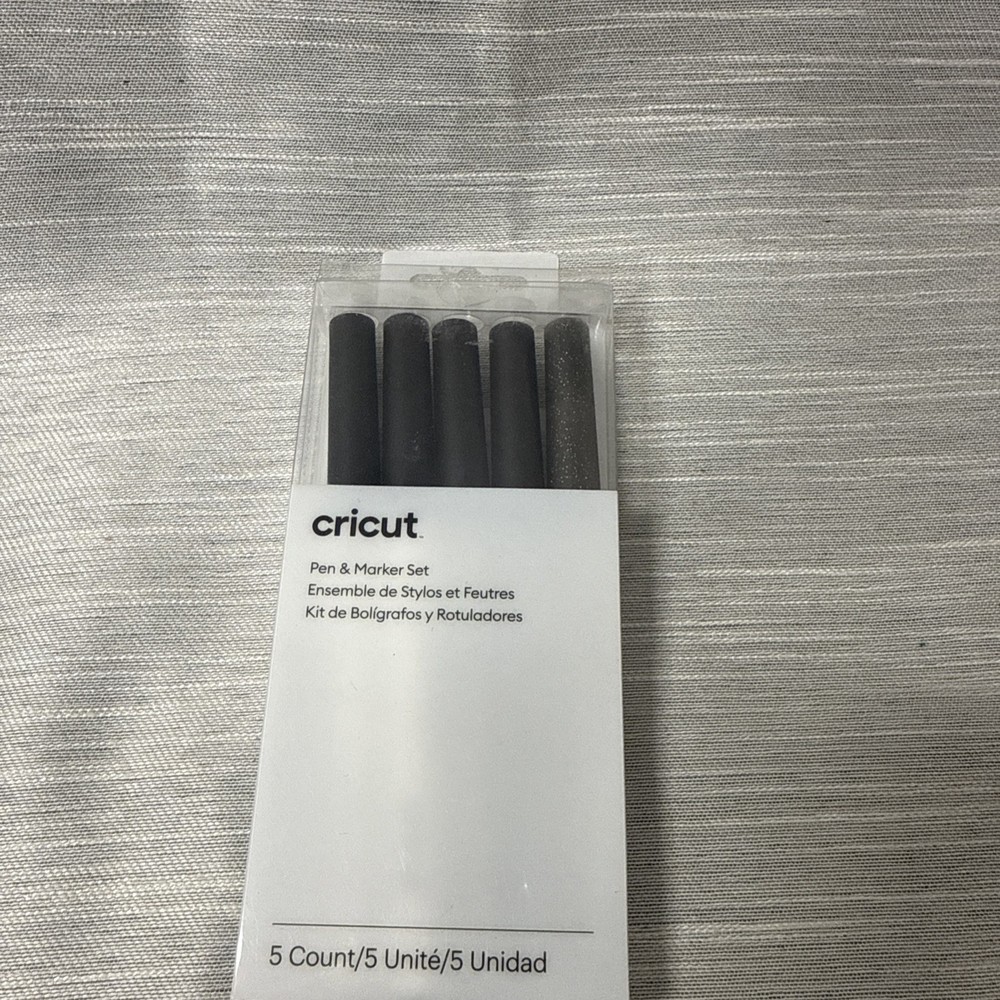 Cricut Multi Pen Set, Black 5 Pcs