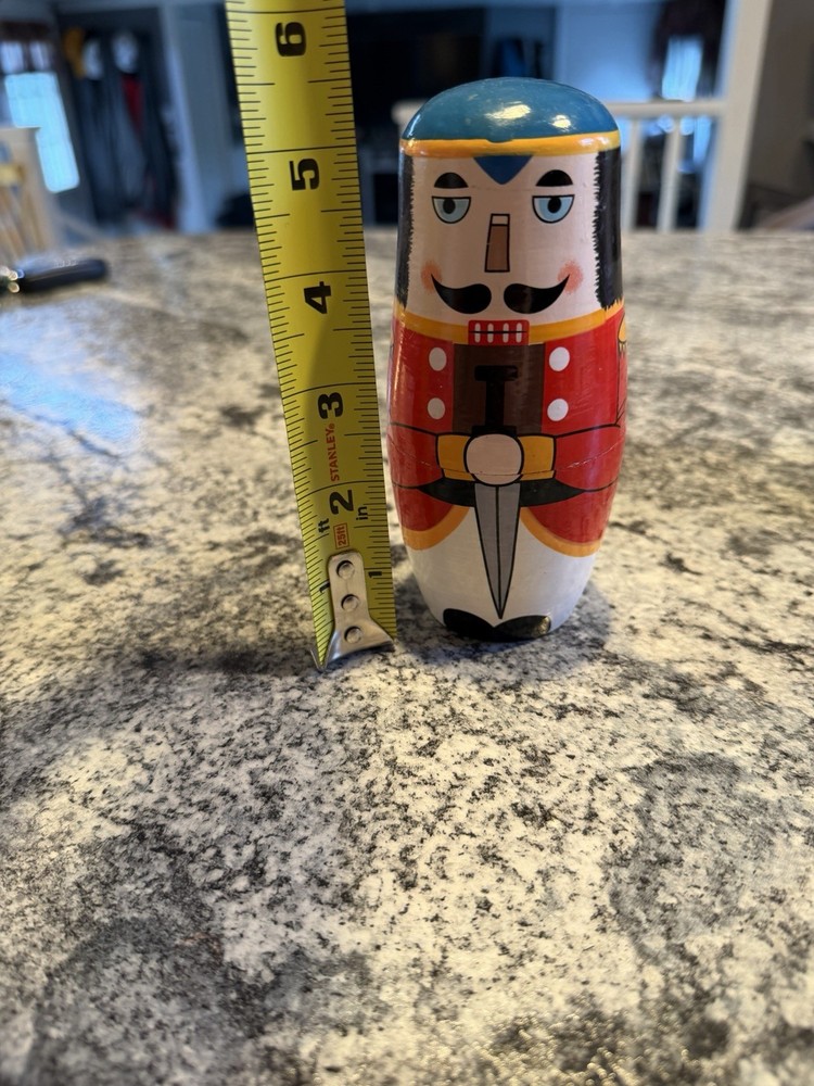 Nutcracker Nesting Doll 5 Pieces