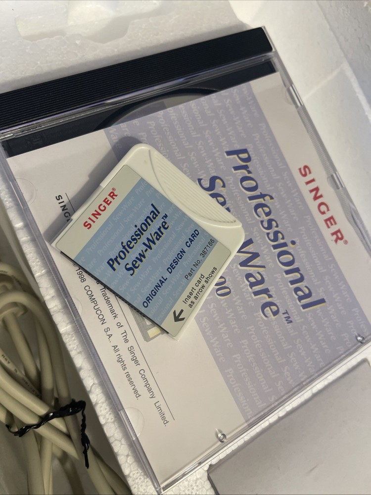 Singer Japan Professional Sew-Ware PSW Interface Card Reader White