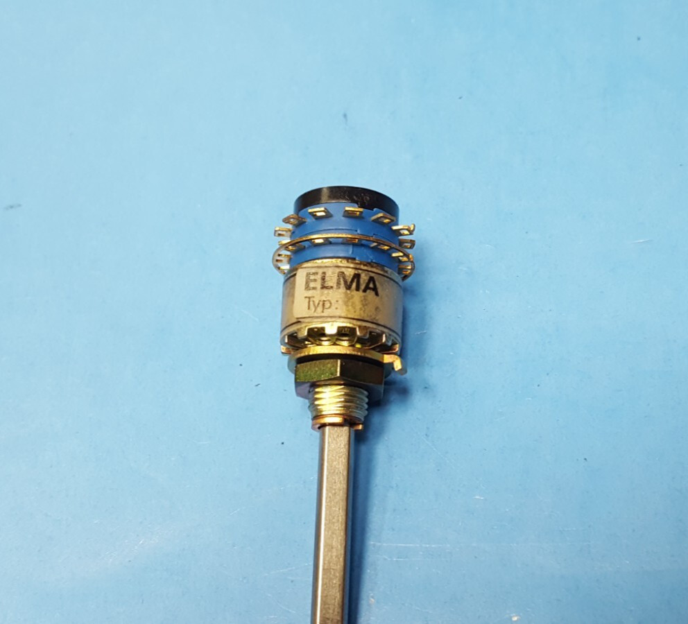 SELECTOR SWITCH, 06-1101, ELMA, Rotary, 12 position