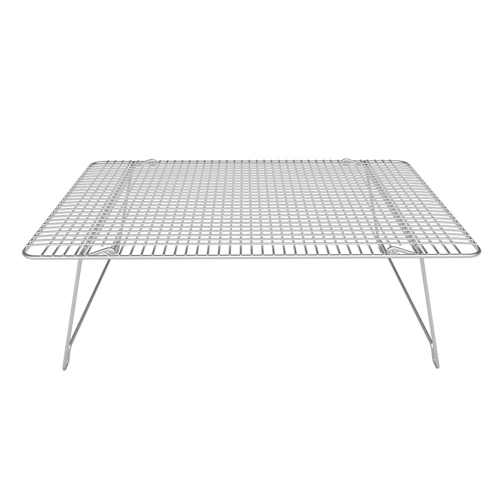 Stackable Stainless Steel Wire Half Sheet Cooling Rack(12"x17") - with Collap...