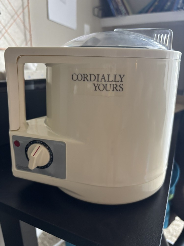 Vintage Donvier Cordially Yours Cordial Maker.