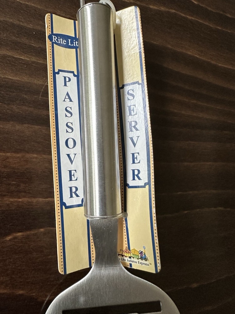 New Passover Server stainless steel server