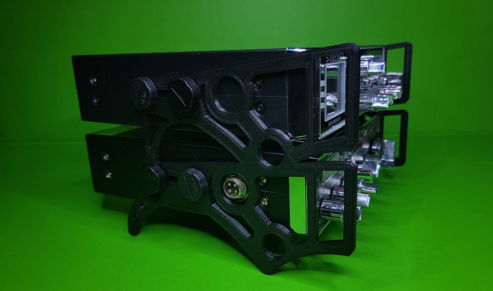 CB RADIO HANDLE STAND (DUAL) FOR VARIOUS MODELS