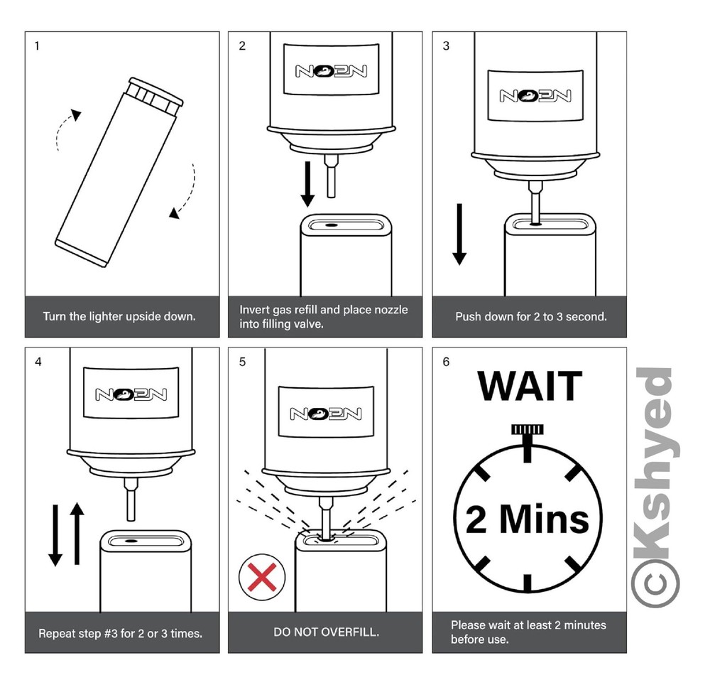 MK Jet Black Lighter, Striking Design Windproof Butane Refillable Lighter (7 Pk)