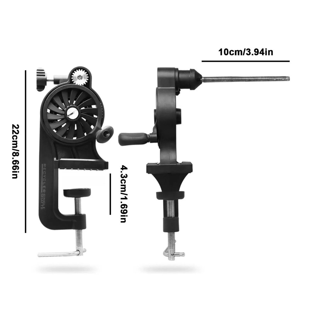 Fishing Line Winder Spooler Table Clamp Adjustable Reel Spooling Machine Tool