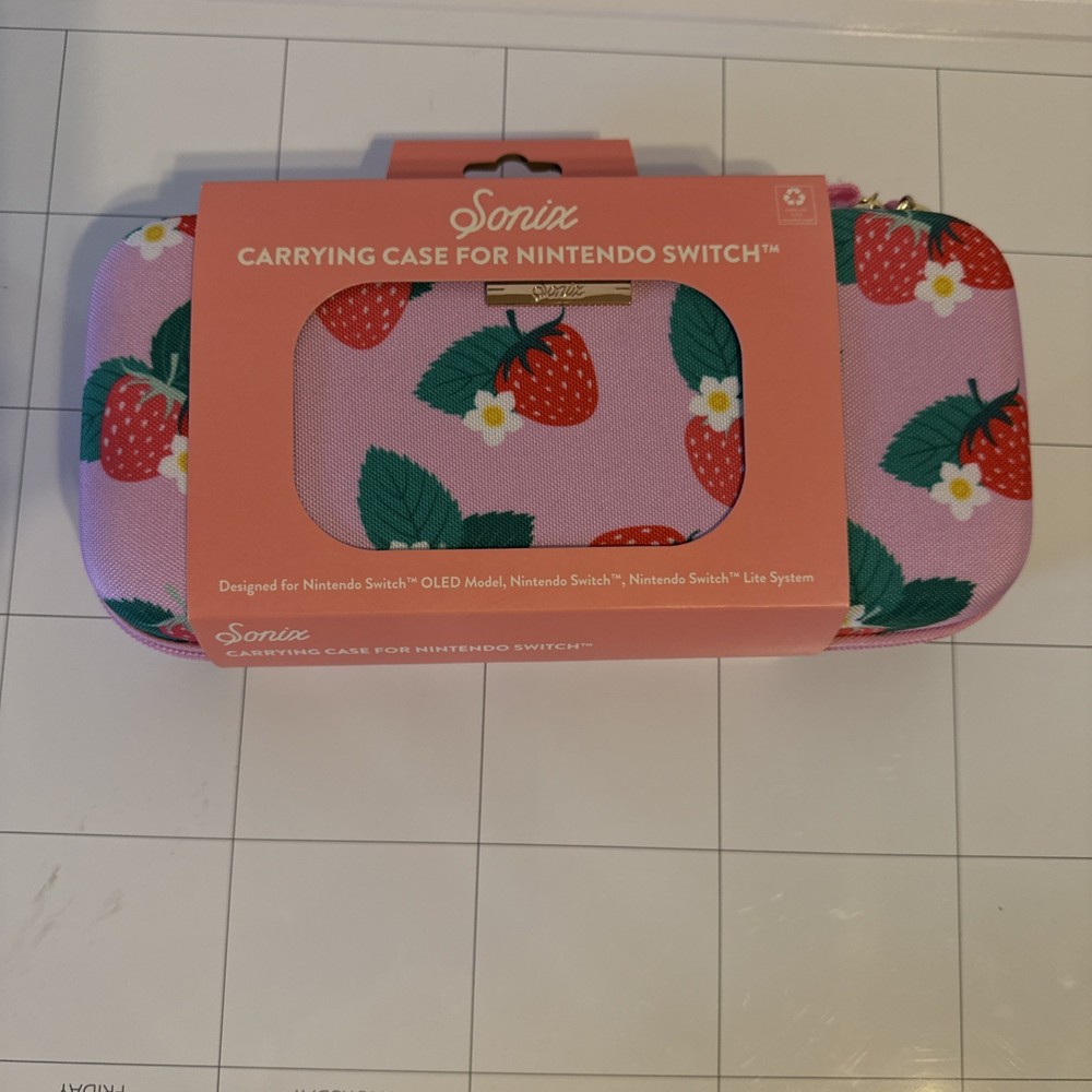 Strawberry Case Designed For Nintendo Switch
