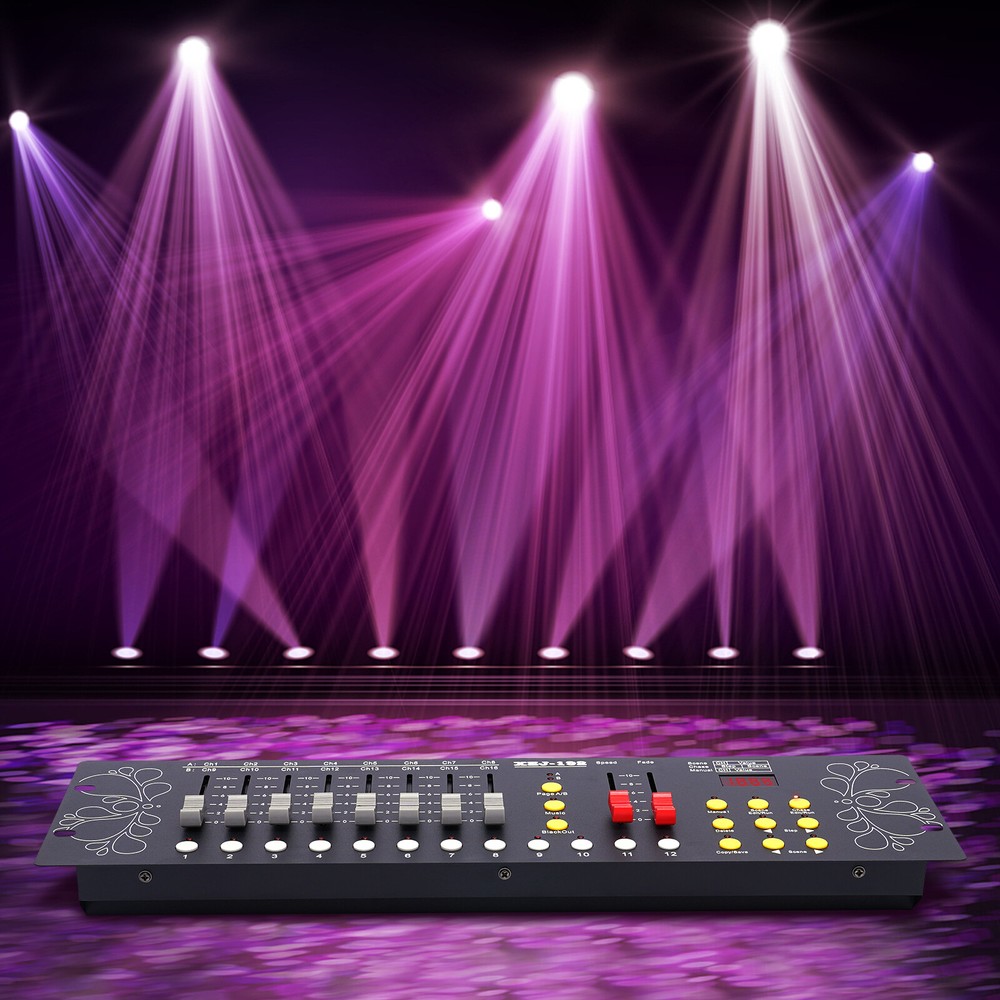 DJ DMX 512 192 Channels Operator Console Controller Stage Lighting DJ Party US
