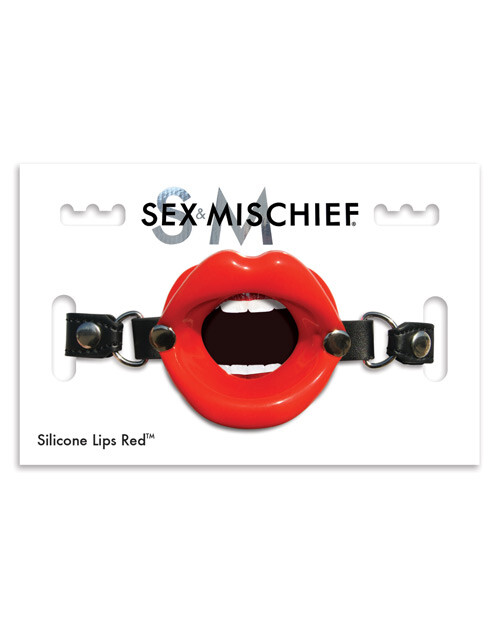 Sex & Mischief Silicone Lips Red
