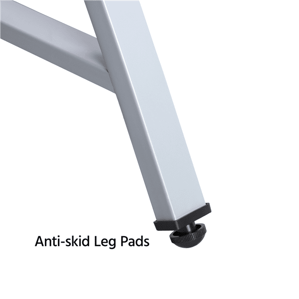 Adjustable Steel Drafting Table Three Storage Drawers Shelf and Stool
