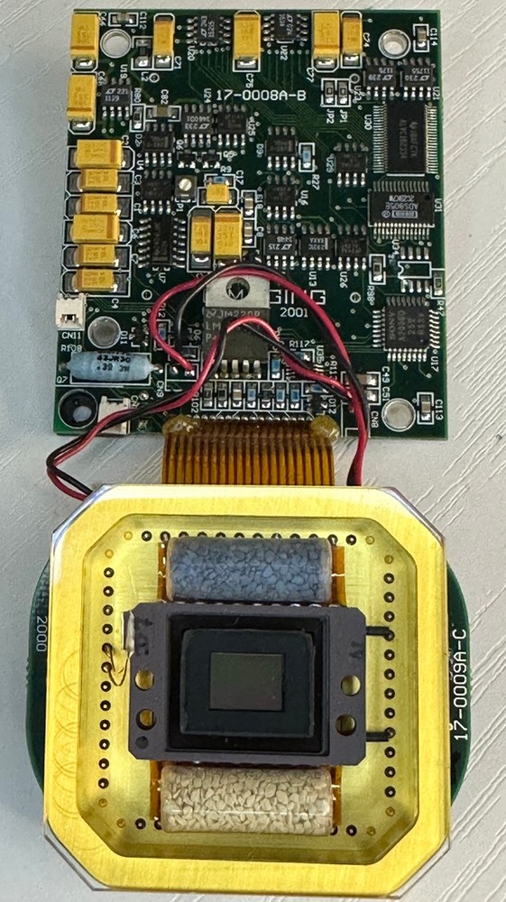 SONY ICX085AL CCD + Pelter Vacuum chamber, Thermal sensor & Interface board