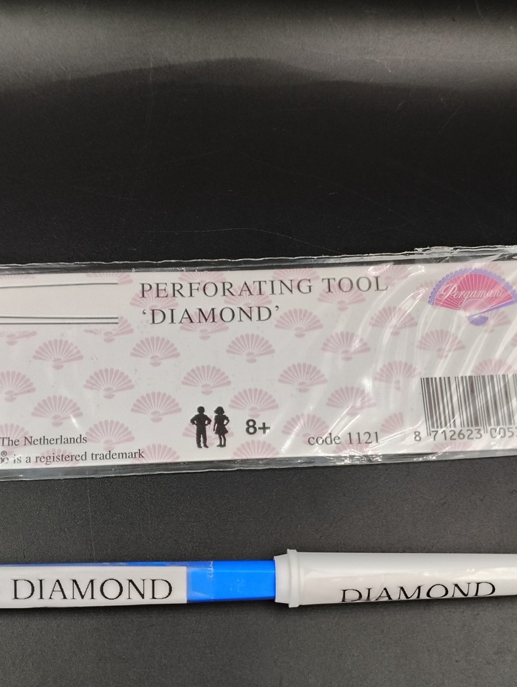 Vintage Pergamano Diamond Perforating Tool 1121