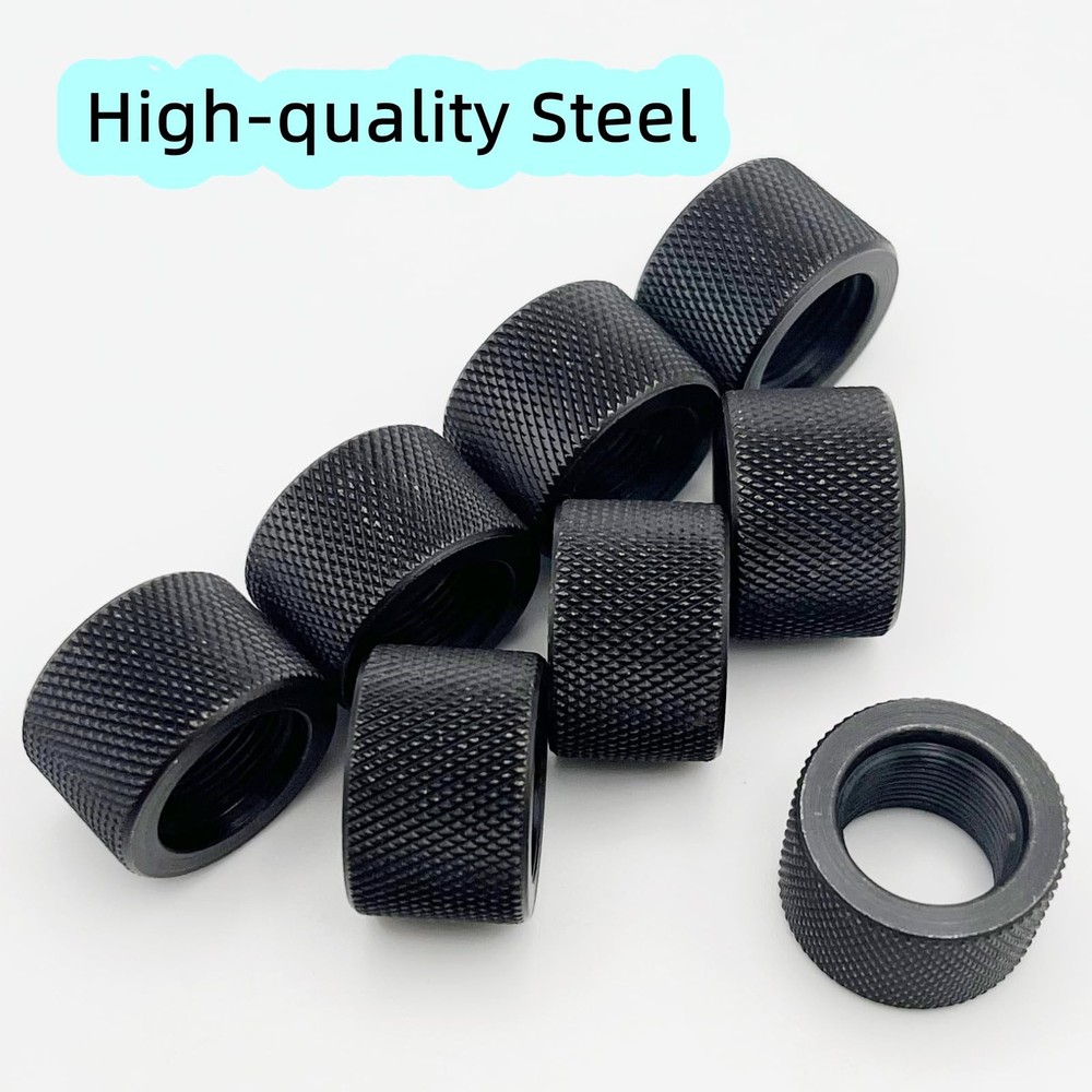 Thread Protector 5/8 * 24 for .308 LR308, with Crush Washer, Steel, 2 Pack