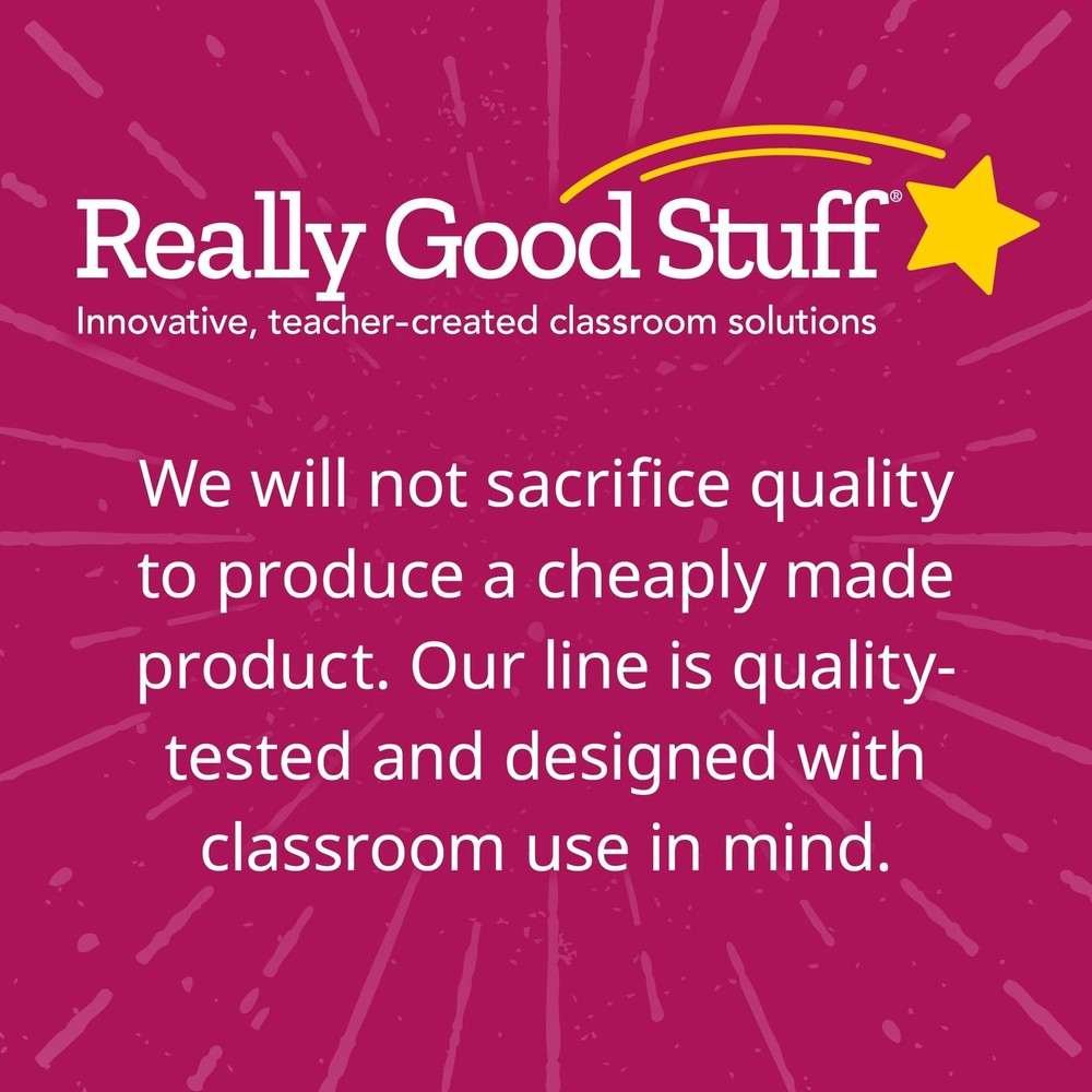 Really Good Stuff Writing Process Clip 'N' Track Pocket Chart - 1 Multi-Item ...