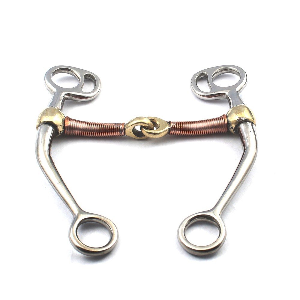 Tom Thumb Copper Mouth Bit 4.5'' Straight, BT-007