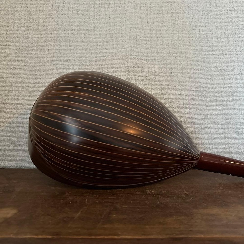 Set of 2 mandolins with decorative design