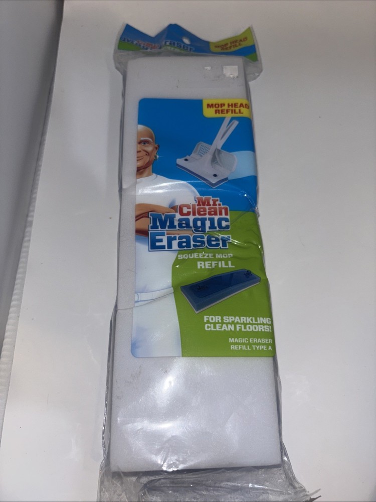 Mr Clean Magic Eraser New Universal Mop Refill Type A Fits Most Squeeze Mops