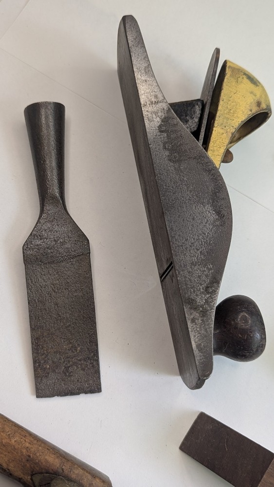 Small group of woodworking tools