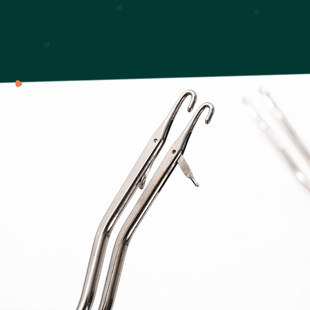 3 Pieces Latch Hooks for Carpet Making Double Head