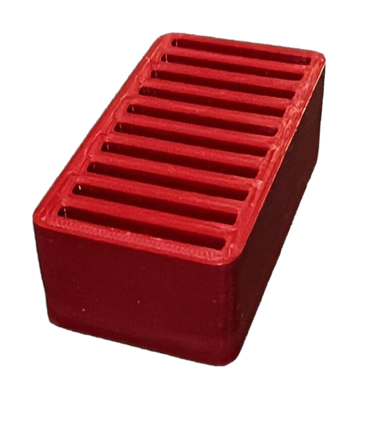 10 SD Card Holder Burgundy Red