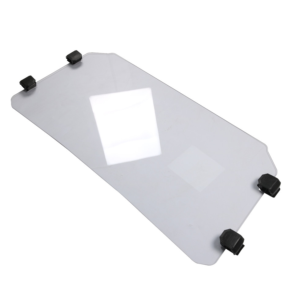 Clear Scratch Resistant Flip Windshield For Polaris General 1000 / 4 (2016+)
